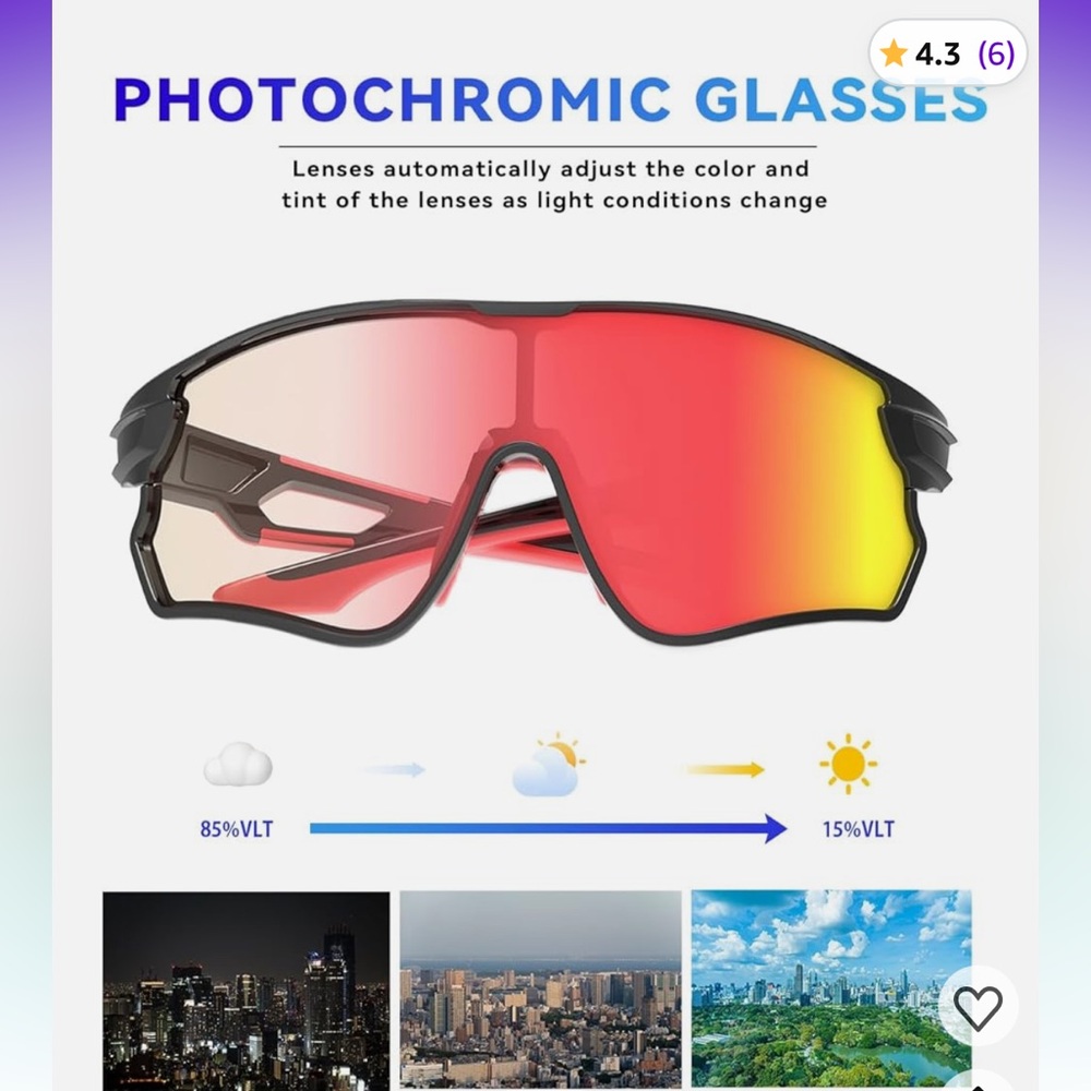 BEACOOL Photochromic Sunglasses 
/ Glasses
